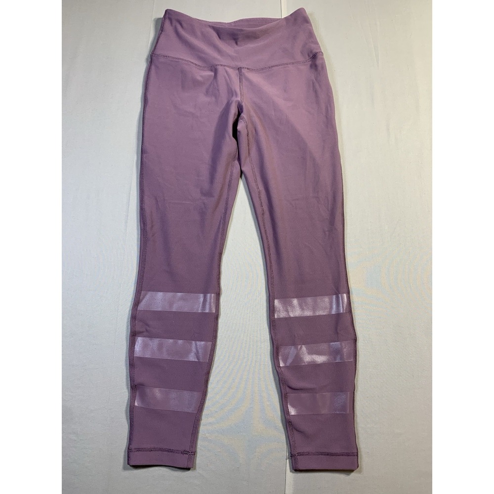 90 Degree by Reflex Women's Lavender Leggings Yoga Athletic Size S
